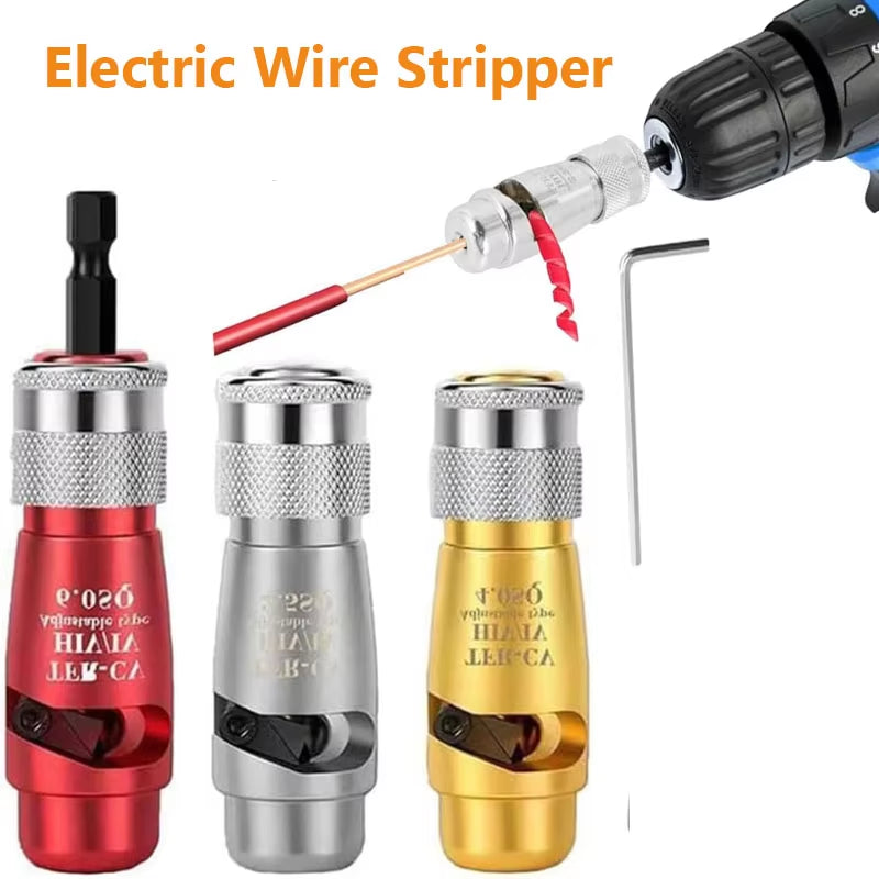 Electric Wire Stripper - High-Speed Wire Peeling Tool for Power Drill and Wire Stripping Applications