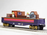 Oompa Loompa Gondola from Willy Wonka & the Chocolate Factory model by BYMRR Train Store, detailed miniature train car with colorful design.