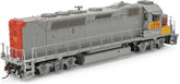 HO Scale Athearn Union Pacific GP40P-2 locomotive model by Horizon Hobby, featuring locomotive 