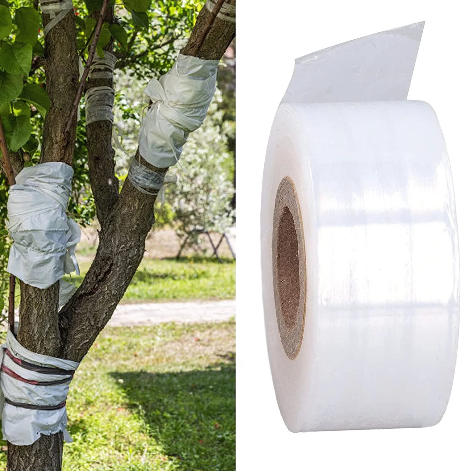 Parafilm Grafting Tape Nursery Sealing PVC Stretchable Resilient 29Mm Width Garden Hand Tools