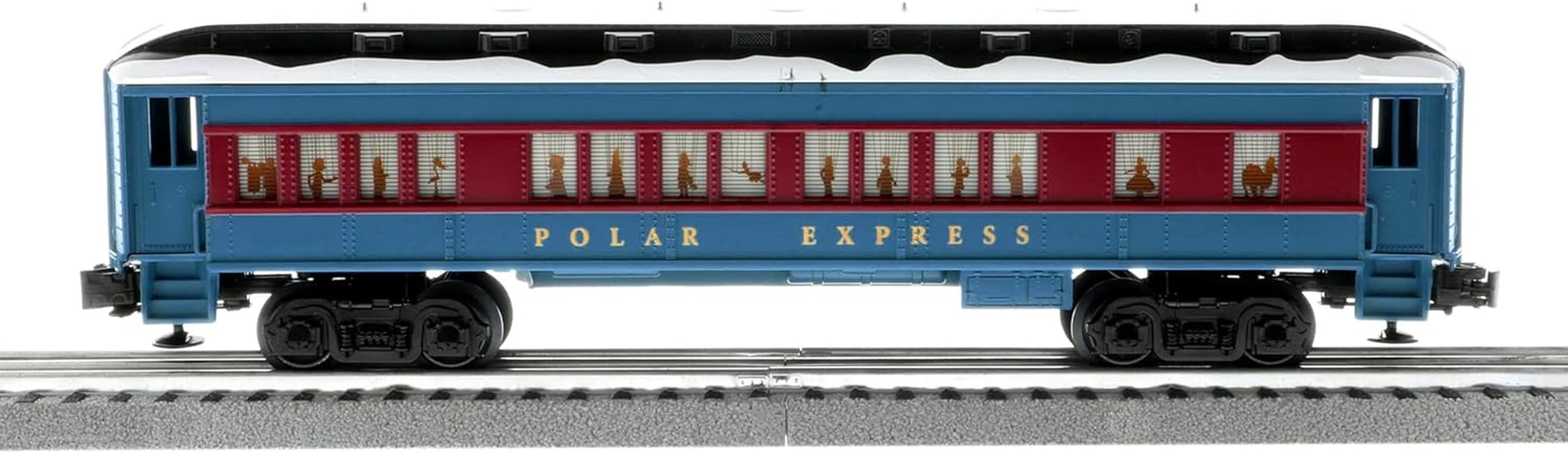 Lionel Polar Express Electric O Gauge Model Train Set with Bluetooth 5.0 and Remote Control