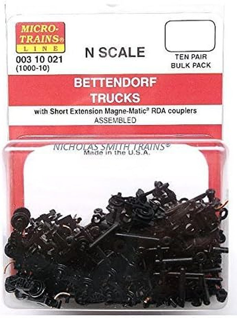 Micro-Trains - Trucks Bettendorf #1000 (10) - N