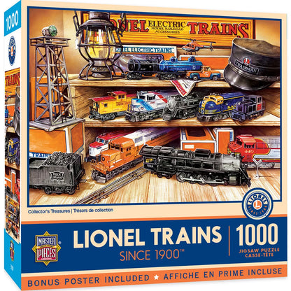 Masterpieces 1000 Piece Puzzle - Collector'S Treasures - 19.25"X26.75"
