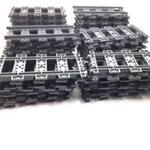 50-piece city train track rail set by BYMRR Train Store with straight rails, building blocks for kids&