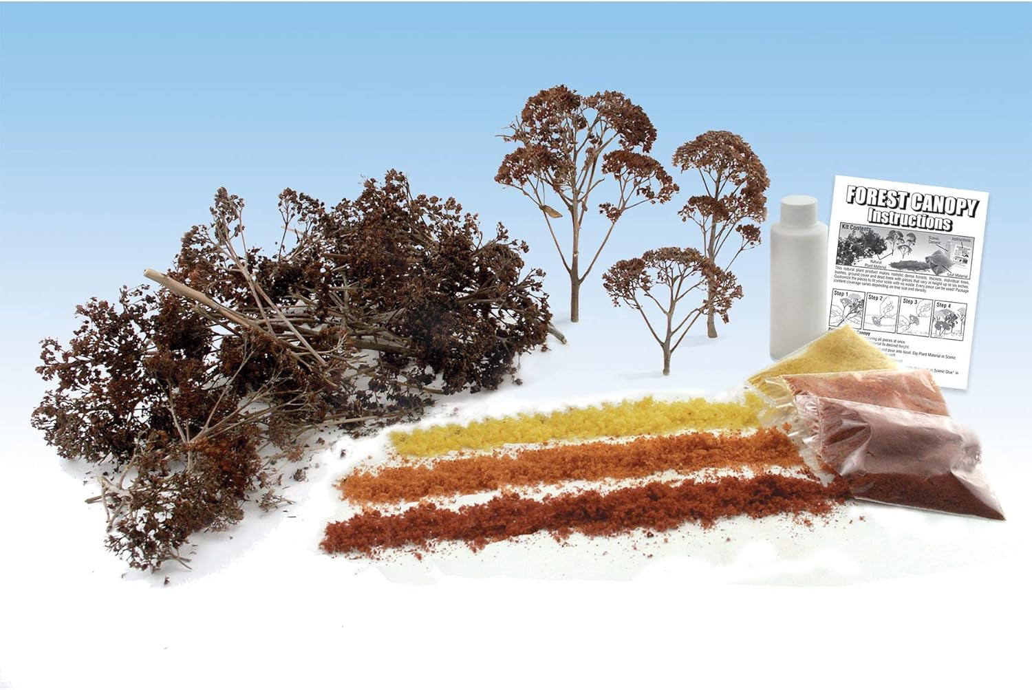 Woodland Scenics Autumn Mix Forest Canopy Model WSC F1663