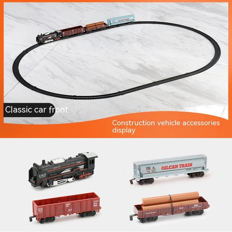 Electric Track Simulation Model Train Set