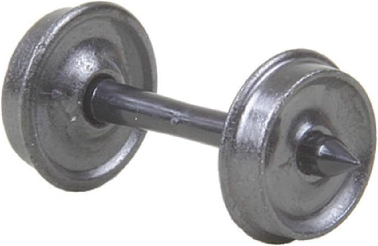 HO Scale Metal Wheel Set (33" Smooth, 12 Pieces) by Quality Products Company