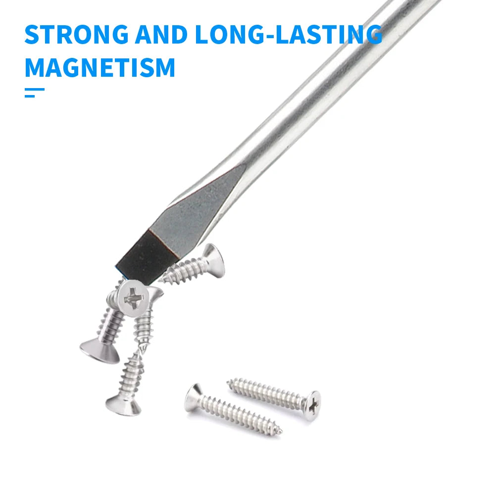 4PCS Multipurpose Handle Screwdrivers Set Electrician Insulated Security Repair Hand Tools Cross/Straight Type Screw Driver