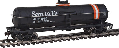 HO scale ready-to-run tank car by BYMRR Train Store, Atchison, Topeka & Santa Fe 