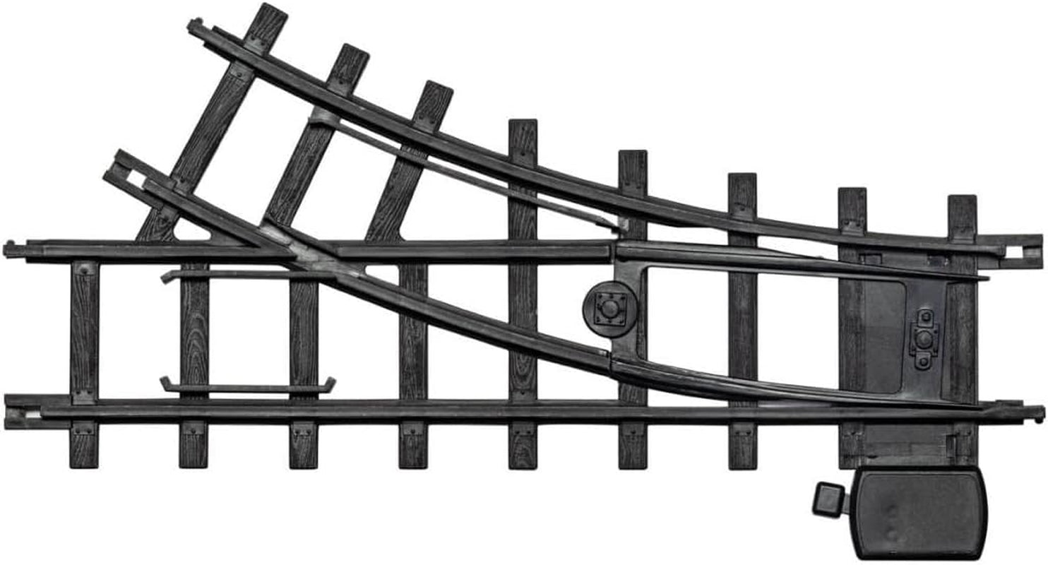Lionel 12-Piece Curved Black Plastic Track Set for Ready-to-Play Trains