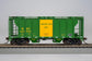 HO scale MKT PS-2 two bay covered hopper model train by BYMRR with detailed late version design.