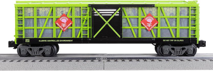 Lionel Area 51 UFO Recovery Bluetooth Lionchief Electric O Gauge Freight Train Set with Remote Control