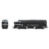 HO scale RF-16 Sharknose NYC A/B locomotives by BLI7696, featuring model 3805 and 3707, with cigar design details.
