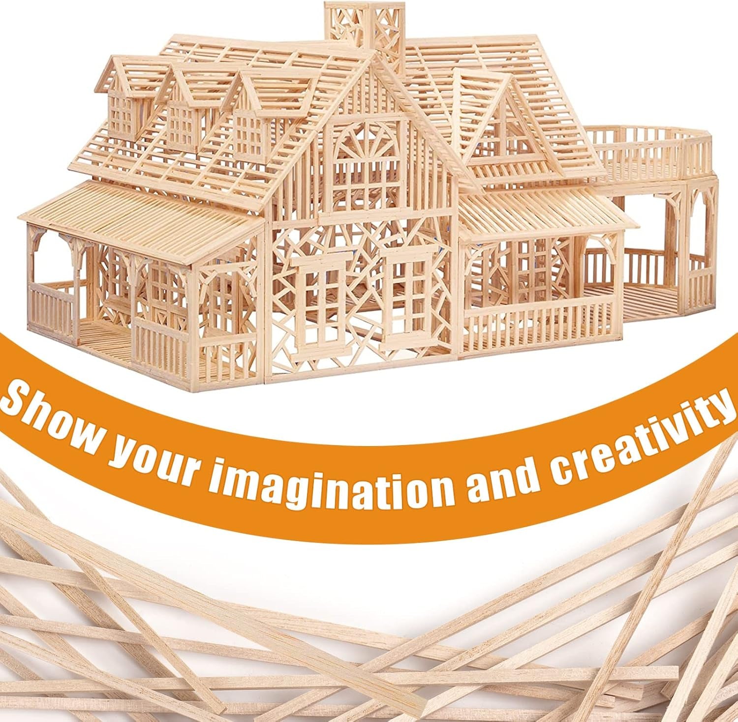 250 Balsa Wood Sticks for Versatile DIY Crafting and Molding Projects
