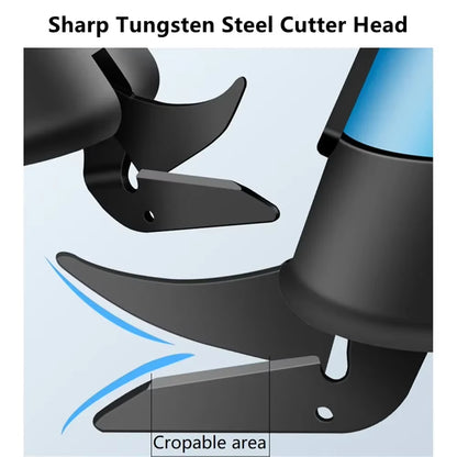 DIY Electric Scissors Cloth Cutting Leather Tailor Tungsten Carbide Blades Portable Hand Tools Lithium Batteries
