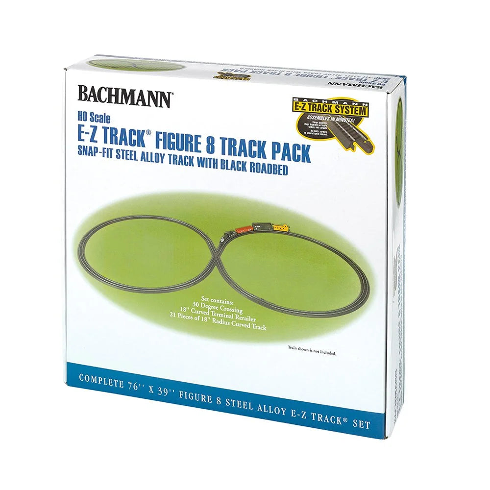 HO Scale E-Z Track Figure Track - 8 Pack