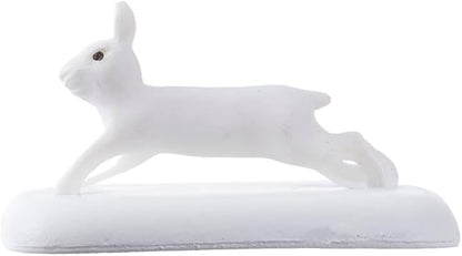 Warner Brothers the Polar Express Wolves & Rabbits Seven Piece Miniature Animal Pack Model Train Accessory (624252)