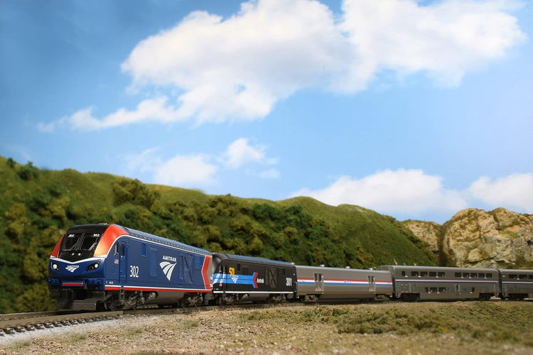 Embark on Epic Journeys with the KATO 10-1788 N Gauge Amtrak ALC-42 and Superliner 4-Car Model Train Set