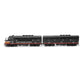HO scale Southern Pacific F3A and F3B locomotive set by BYMRR Train Store, detailed model train with SP 