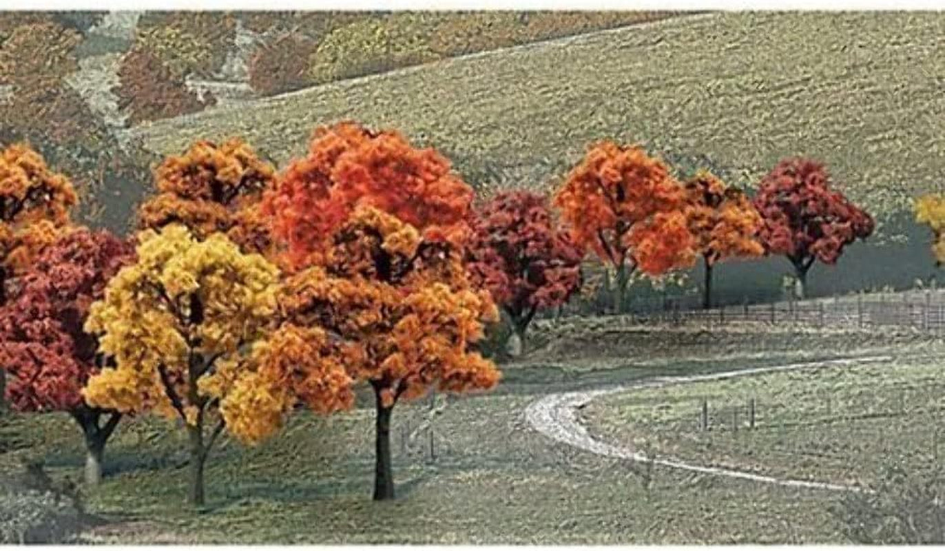 Woodland Scenics Fall Deciduous Tree Value Pack (3/4" - 2")