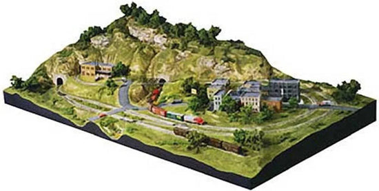 Elevate Your Model Train Journey with the Woodland Scenics N Scale Scenic Ridge Layout Kit – Create Stunning Landscapes with Ease! - BYMRR Train Store