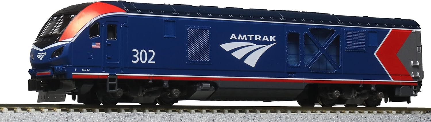 Embark on Epic Journeys with the KATO 10-1788 N Gauge Amtrak ALC-42 and Superliner 4-Car Model Train Set