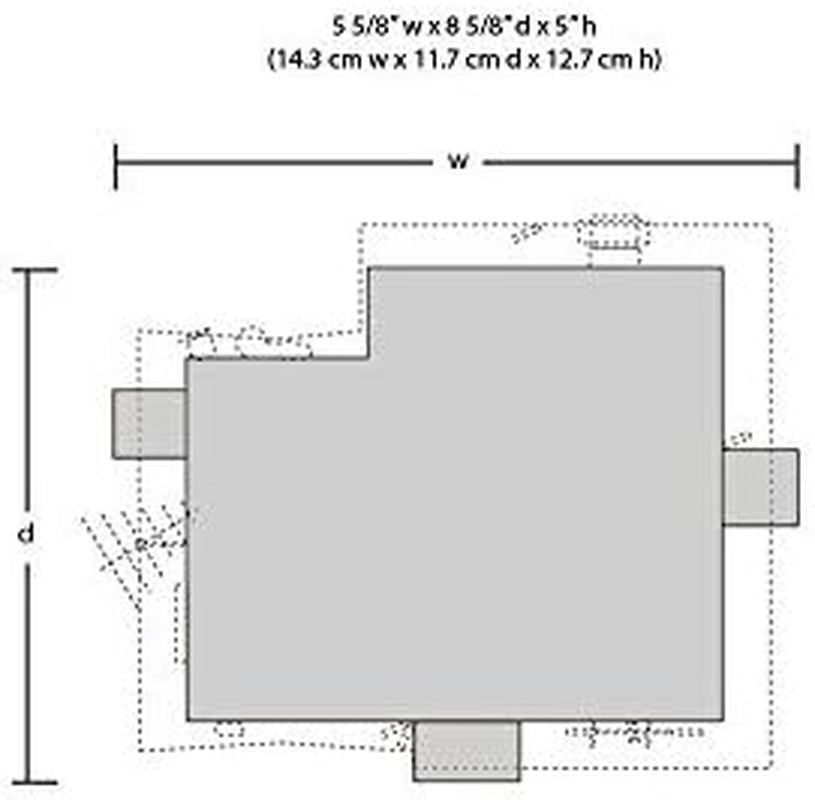 Woodland Scenics HO Scale Corner Porch House - Built and Ready Landmark Structure