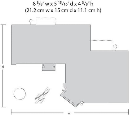 Woodland Scenics BR5030 HO Scale Municipal Building