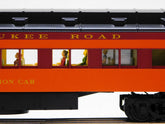 Milwaukee Road Training Car O Gauge Model by BYMRR Train Store, detailed silver train car with markings and realistic features.