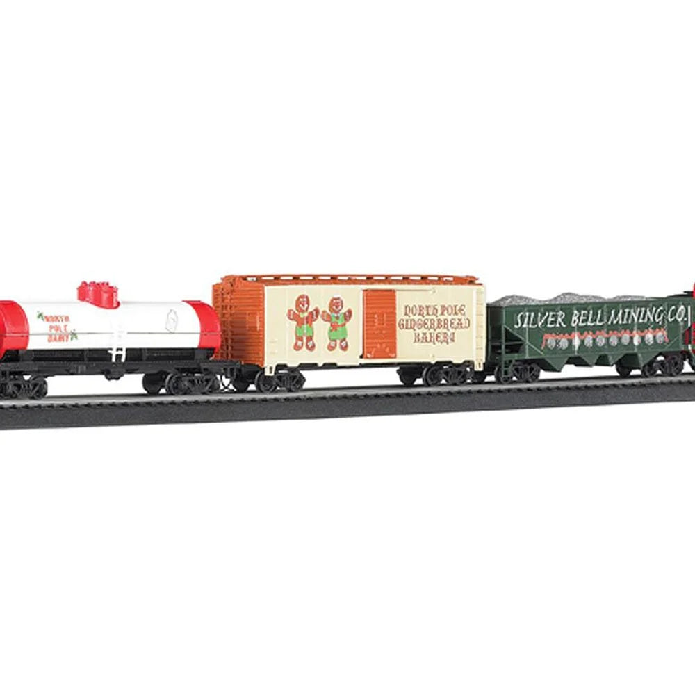 HO Scale Jingle Bell Express Ready to Run Electric Train Set