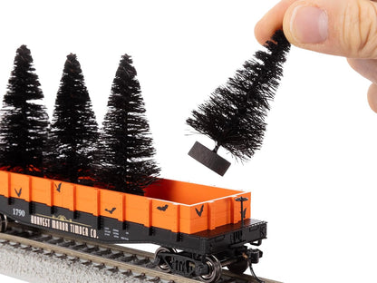 Lionel Transylvania Railroad Halloween Freight Bluetooth Electric HO Scale Model Train Set with Remote Control