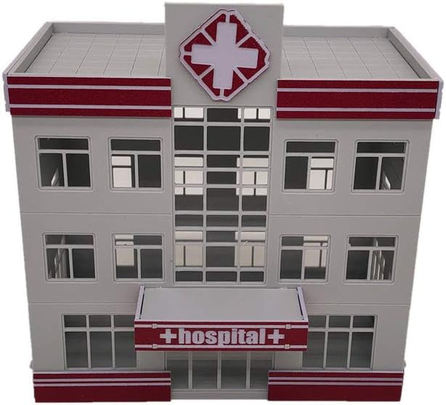 Transform your HO scale railroad with the Outland Models Modern Medical Centre Hospital Building! 🚑🏥 #ModelRailroading #Scenery #HOscale