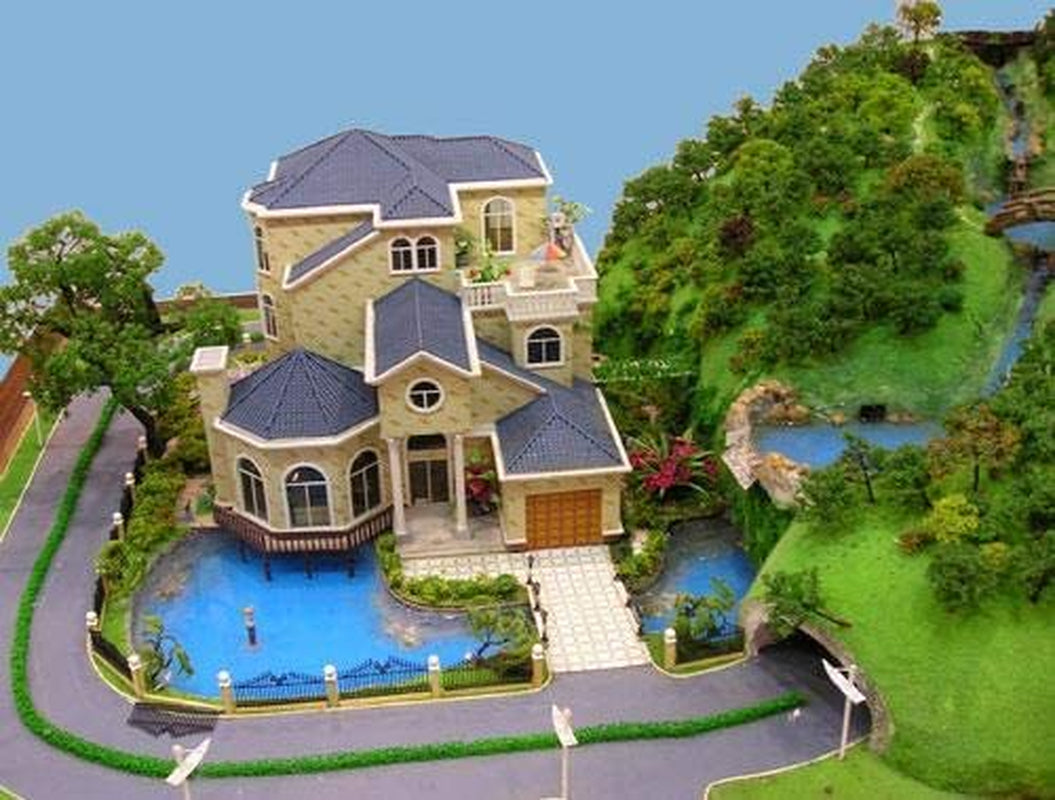 36-Piece Mixed Model Trees Set (1.36-6 Inches) for Train Scenery, Architectural Models, and DIY Crafts - Natural Green Landscape Decor