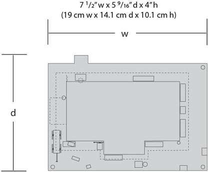 Woodland Scenics HO Scale Danbury Depot Model (WOOBR5023)