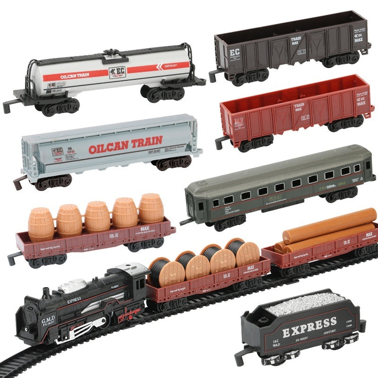 Electric Track Simulation Model Train Set