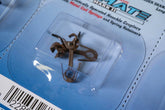 E-Z Mate Mark II Magnetic Knuckle Couplers with Metal Coil Spring - Long Under Shank (12 Pairs/Card) - HO Scale