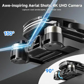 4K brushless motor drone with camera for adults, featuring sleek design and advanced controls by PLEGBLE.