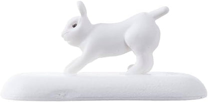 Warner Brothers the Polar Express Wolves & Rabbits Seven Piece Miniature Animal Pack Model Train Accessory (624252)