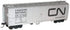 HO Scale 40-Foot Steel Plug Door Refrigerated Boxcar - Canadian National Railway Model - BYMRR Train Store