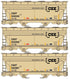 Experience the Future of Freight with the CSX 2-Bay ACF Hopper Three-Car Set - BYMRR Train Store