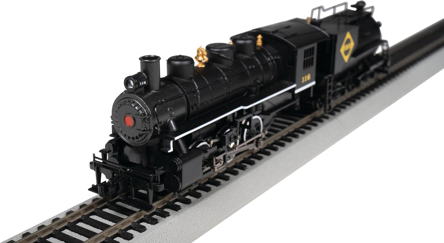 Bachmann Trains USRA 0-6-0 Locomotive with Smoke and Vanderbilt Tender - Erie #116 - HO Scale