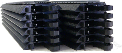 HO Scale Bachmann Steel Alloy EZ Track - 12 Pieces of 9-Inch Straight Sections for Model Railroads