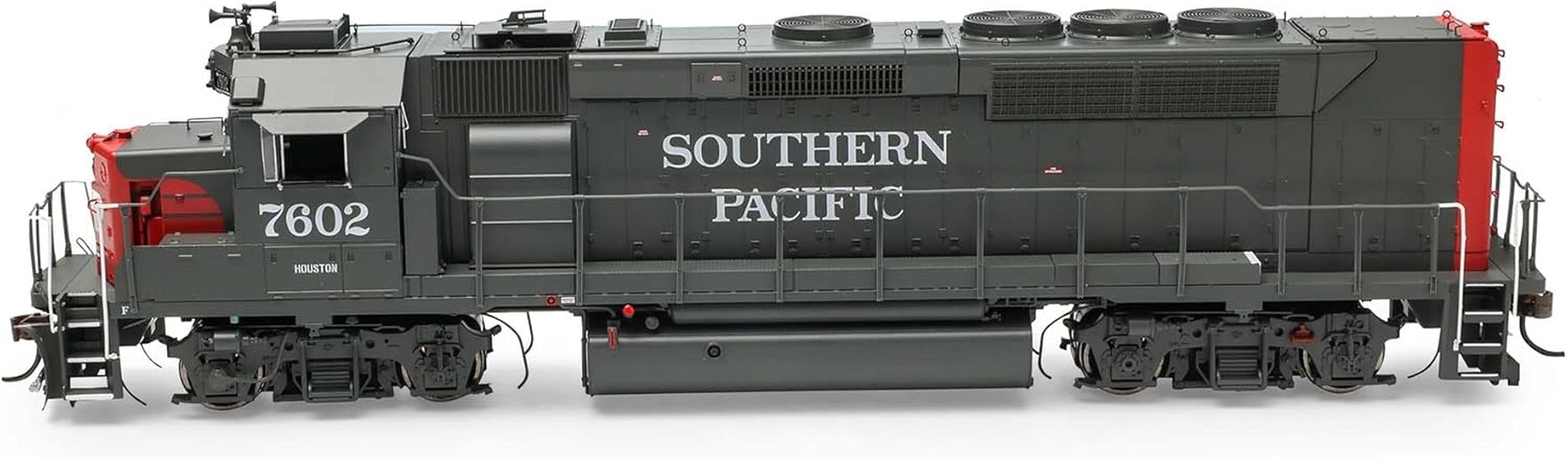 Athearn HO Scale GP40P-2 Southern Pacific 1980s Version #7602 Model Locomotive