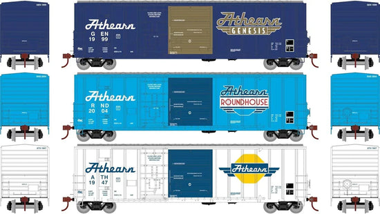 Athearn HO scale 50-foot FMC boxcar 