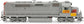 HO Scale Union Pacific GP40P-2 locomotive by Horizon Hobby, model ATHG64827, featuring detailed Union Pacific 