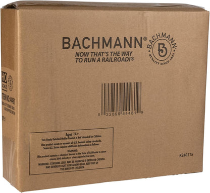 Bachmann Trains Snap-Fit E-Z Track 9-Inch Straight Track - Bulk Pack of 50 - Steel Alloy Rail with Black Roadbed - HO Scale