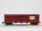 O gauge VISIONLINE Northern Pacific Stock Car 3-Pack model train cars by BYMRR Train Store, detailed with vibrant paint and realistic features.