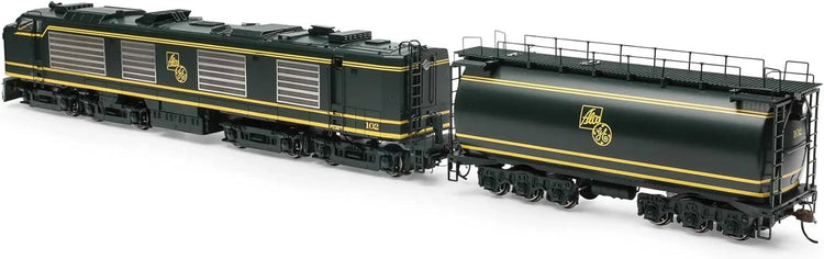 HO Scale GE Gas Turbine Locomotive with Tender 