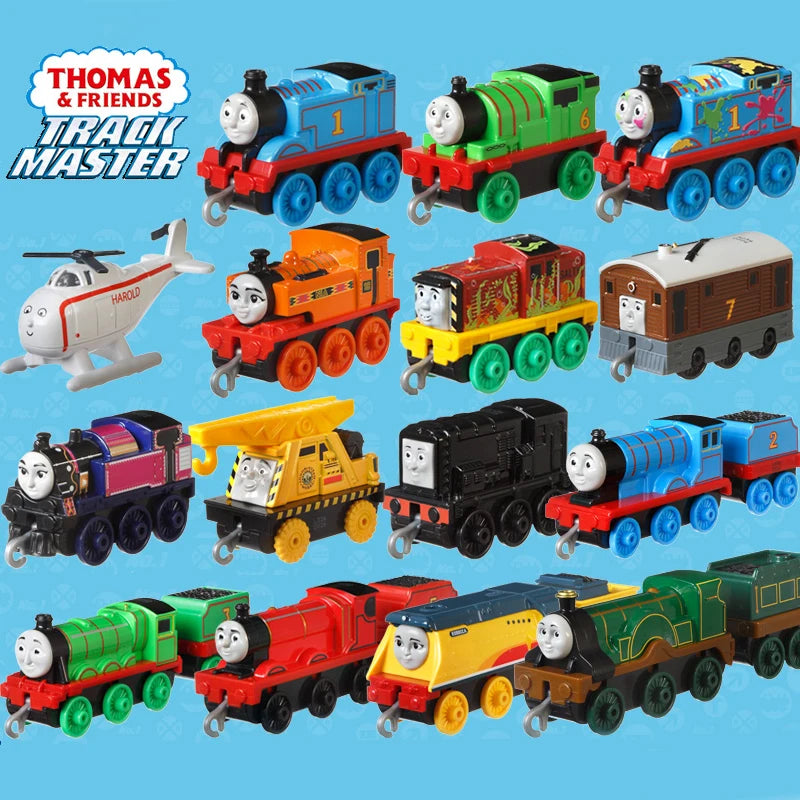 Genuine Thomas and Friends Track Master Hook Alloy Little Train Models Toy Boxed Cute Boy Children Toys Birthday Gift