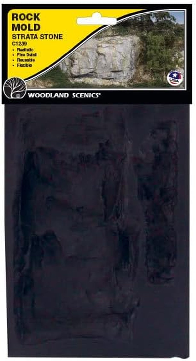 Woodland Scenics Strata Stone Rock Mold STN